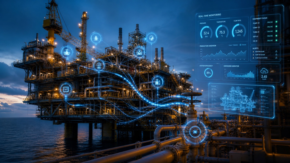 IoT e Sensores em Plataformas Offshore: Como a Tecnologia Está Transformando a Segurança HSE